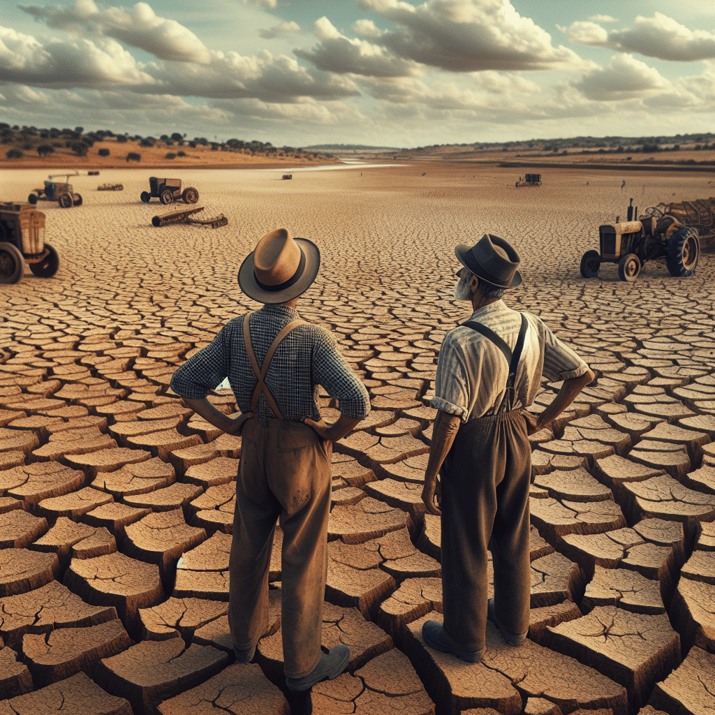 Sequía afeta agricultores: Água, Drought, Faro District, Agricultura