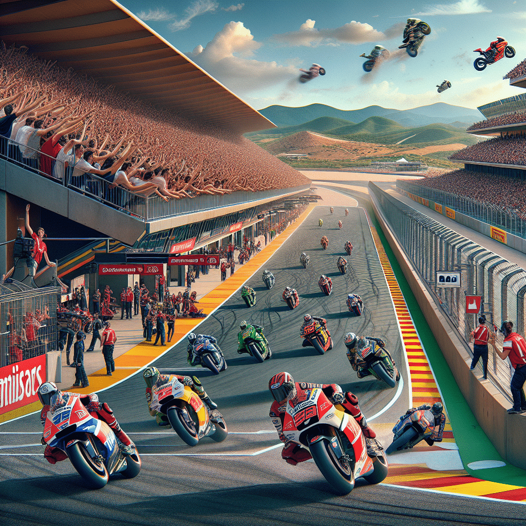 Emocionante notícia: o Grande Prémio de Aragão permanecerá no calendário de MotoGP até 2026, sediado na Ciudad del Motor de Aragón. #Aragón #MotoGP