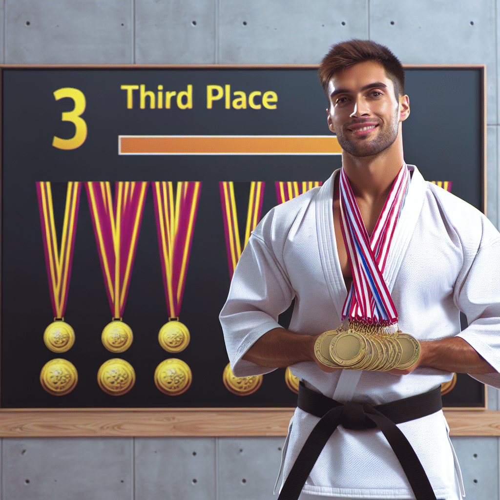 UDCAS surpreende no campeonato de Kenpō em Olhão, conquistando terceiro lugar. AEMA brilha com 15 medalhas em Caldas da Rainha. Em destaque, artes marciais em alta.