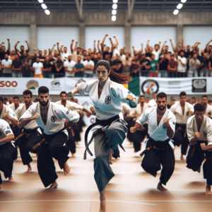 Sucesso da AEMA em Kempo: 15 medalhas em campeonato regional em Olhão. Destaque nas artes marciais em Caldas da Rainha.