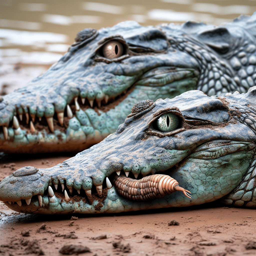 Crocodilos no Congo: Medicina revela verme em olhos.