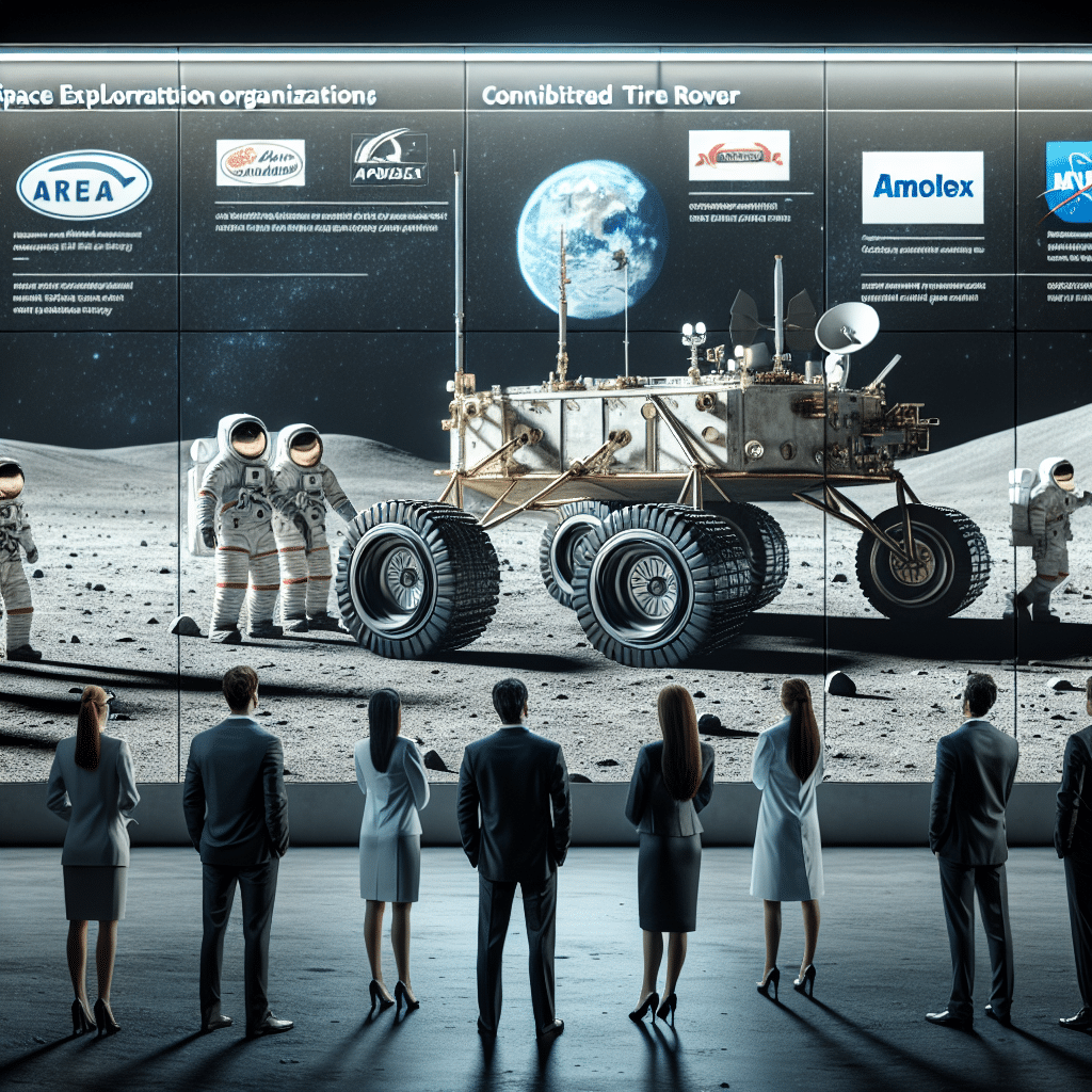 NASA seleciona empresas para produzir veículos lunares em preparação para missão às Lua em 2026. Michelin envolvida no desenvolvimento do Rover lunar.