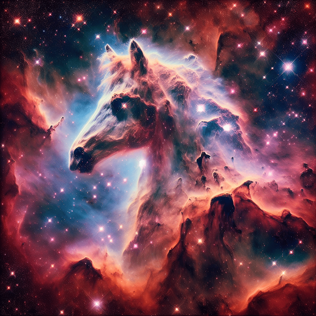 Nebulosa Cabeça de Cavalo: Detalhes Estrelares James Webb NASA