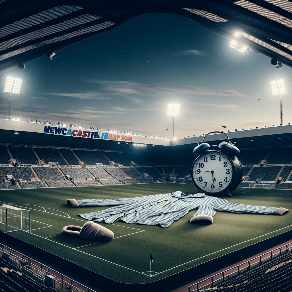 Newcastle United F.C. transforma St James’ Park em Nightshirt