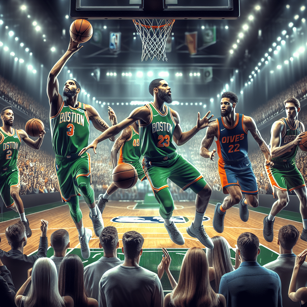 Boston Celtics desafia Oklahoma City Thunder em jogo imperdível da NBA entre Conferência Leste e Oeste. Fãs aguardam ansiosos! 🏀 #NBA #Basquete