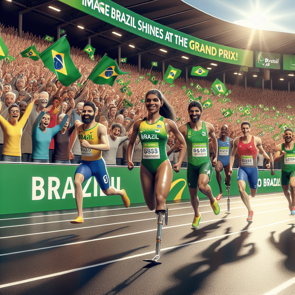 Brasil brilha no Grand Prix: destaque para atletismo paralímpico