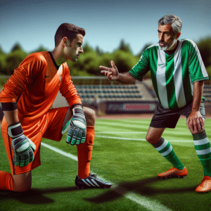 Alerta de Vítor Damas para Franco Israel, goleiro do Sporting CP. Experiência e sabedoria para impulsionar o desempenho do jovem jogador.