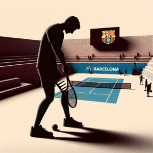 Lesão interrompe participação do tenista espanhol Carlos Alcaraz no Barcelona Open, importante torneio ATP Masters 1000. Recuperação em curso após ausência também em Madrid.