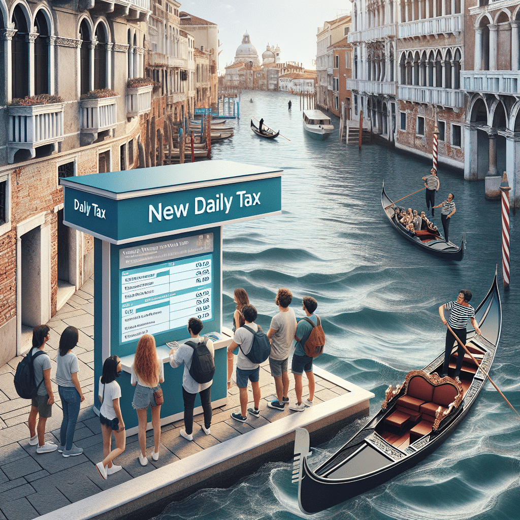 Veneza inova com taxa de turistas para preservar patrimônio histórico e controlar o fluxo massivo de visitantes. Medida visa sustentabilidade do turismo na cidade.