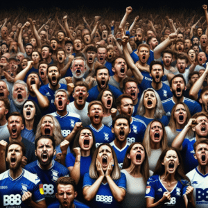 Torcida do Birmingham City demonstra amor após rebaixamento emocionante, enquanto o clube garante a promoção para a League One. #BirminghamCity #LeagueOne