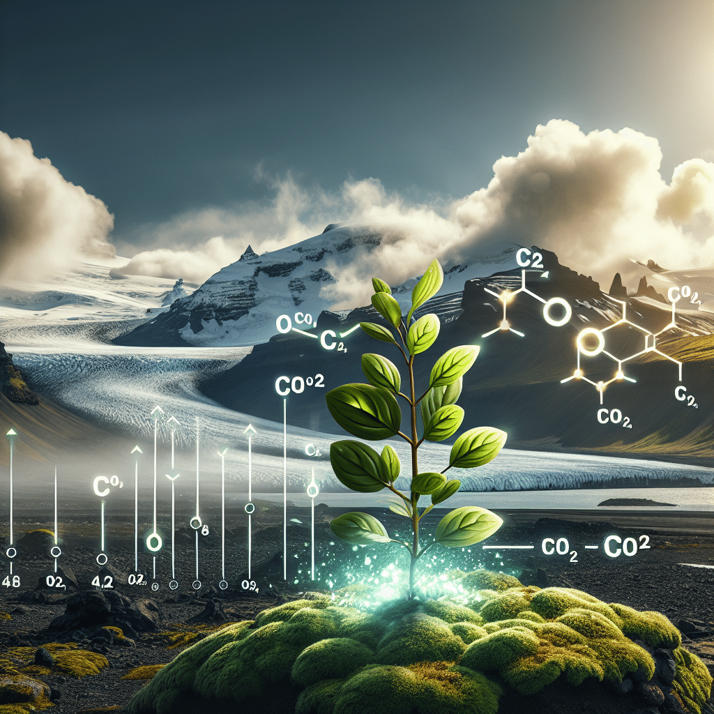 Planta inovadora na Islândia combate eficazmente a poluição do ar, capturando CO2 e armazenando-o no subsolo para combater o aquecimento global. Liderança em soluções sustentáveis.