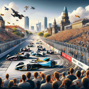 Formula E agita Berlim com corrida histórica após Mônaco. Jaguar TCS Racing convida espectadores. Líder do campeonato busca vitória em casa. Berlim, cidade icônica da competição.