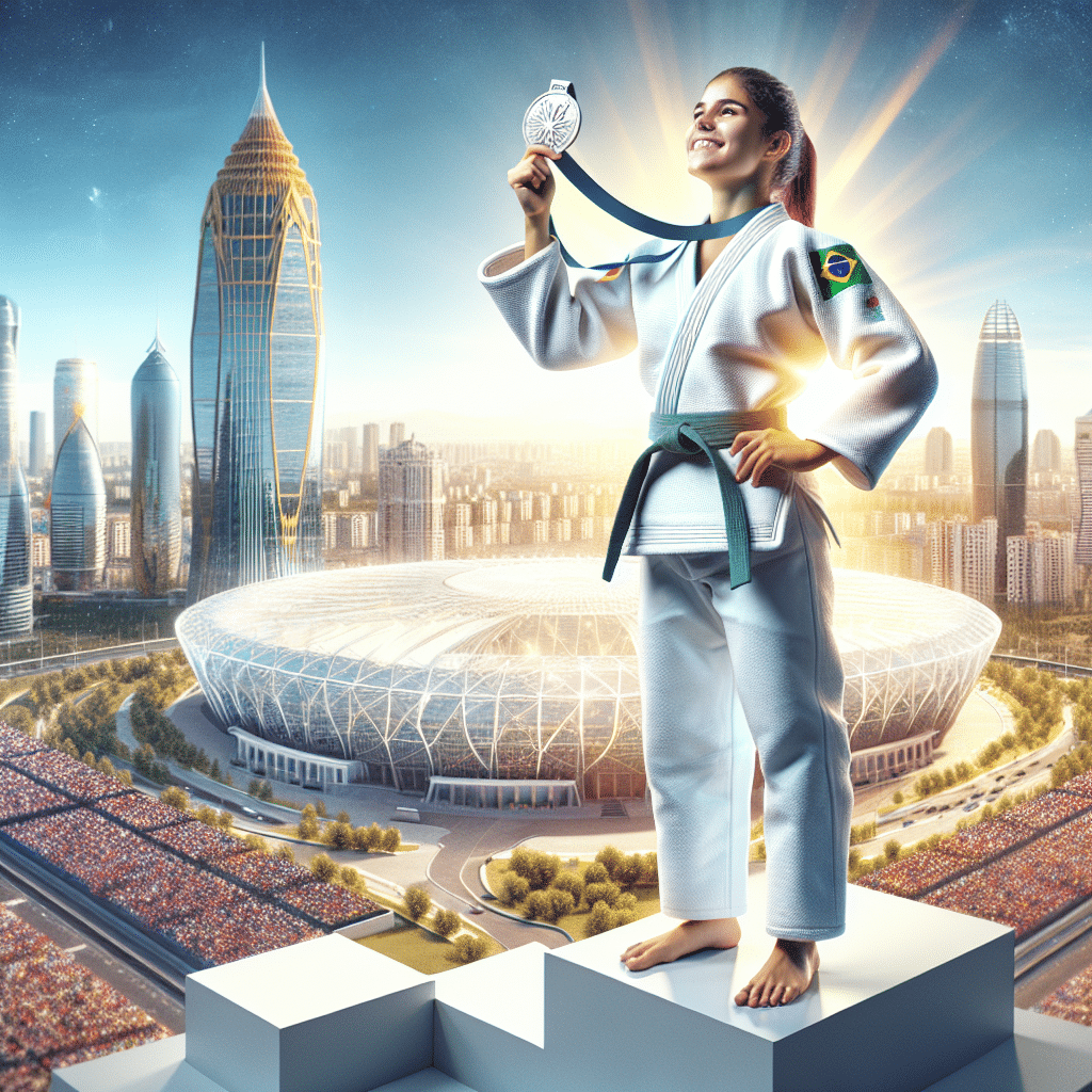 Rafaela Silva brilha no Judo: Prata em Astana, Cazaquistão