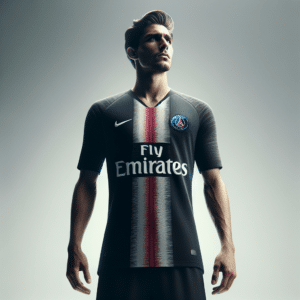 Craque francês, Mbappé, ausente em lançamento do novo uniforme da Nike do PSG. Especulações sobre sua saída alimentam suspense.