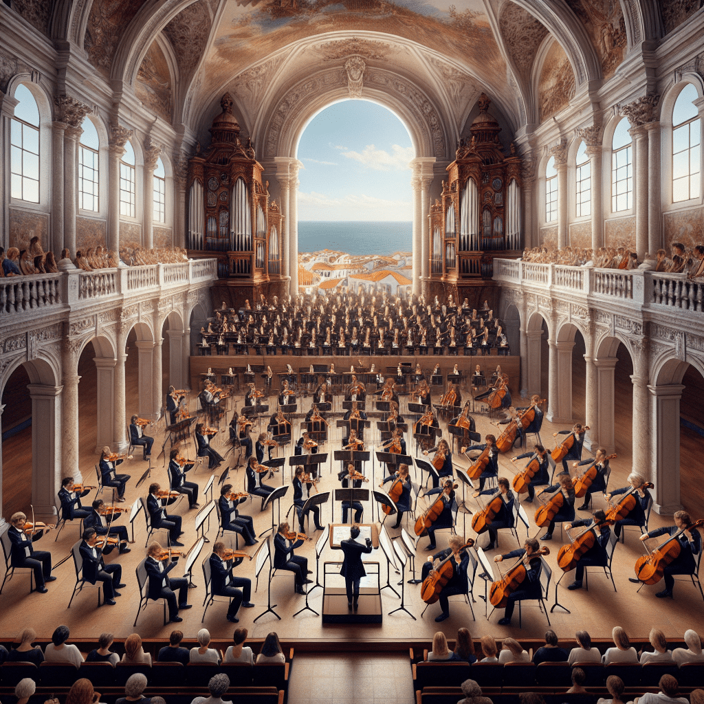 Orquestra do Algarve apresenta a grandiosa 9ª Sinfonia de Beethoven em Faro. Uma ode à música clássica no Teatro Municipal. #ClassicalMusic #Beethoven