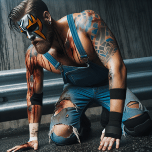 Pro-wrestler Darby Allin atingido por ônibus fora do ringue. Comunidade de wrestling em apoio. Recuperação incerta. Fãs esperam retorno aos ringues. #DarbyAllin #Wrestling